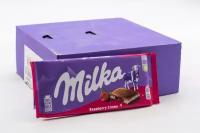 Milka Raspberry Cream 100 грамм Упаковка 12 шт