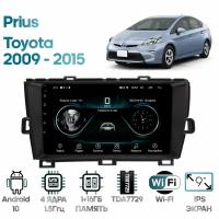 Штатная магнитола Wide Media Toyota Prius 2009 - 2015 / Android 9, 9 дюймов, WiFi, 1/32GB, 4 ядра