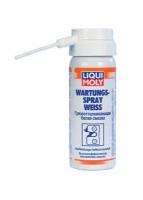 Смазка Грязеотталкивающая Белая Wartungs-Spray Weiss, 50Мл LIQUI MOLY арт. 7556