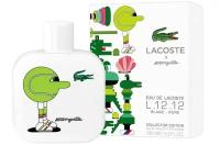 Lacoste мужская туалетная вода Eau De Lacoste L.12.12 Blanc Pure Collector Edition Pour Homme x Jeremyville лимит. издание 100 мл