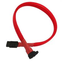 Кабель SATA Nanoxia SATA3 (6Gb/s) Cable 30см, угловой разъем, красный NXS6G3R