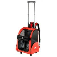 Переноска для животных Ferplast Trolley 32x28x51 см, синий и красный