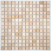 Мраморная мозаика StarMosaic Wild Stone 1070072 бежевая 30,5х30,5 см