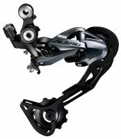 Переключатель задний 9ск, SHIMANO M4000 Alivio, длинная лапка, Shadow, черн, без упак