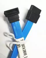 Кабель SATA Generic SAS/SATA 600 мм, синий, угловой, G14960-001