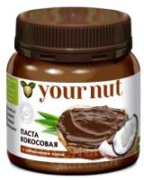 Кокосовая паста с добавлением какао Your nut, 250 гр