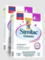 Similac Молочко Similac Классик 4 с 18+ мес, 2 шт по 300 гр