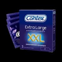 Презервативы Contex Extra Large увеличенного р.а 3 шт