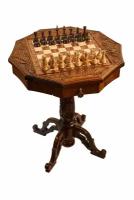 Шахматы Haleyan Стол ломберный шахматный "Севанское сражение", Haleyan