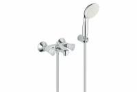 Смеситель для ванны GROHE Costa L с душевым гарнитуром, хром (2546010A)