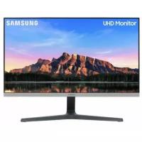 Монитор Samsung 28 U28R550UQI темно-серый IPS LED 16:9 HDMI матовая 1000:1 300cd 178гр/178гр 3840x2160 DisplayPort Ultra HD 5.8кг