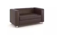 Офисный диван Бит 190 коричневый