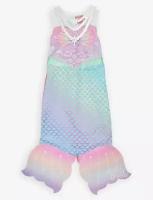 Костюм русалки с фирменным принтом Dress Up Mermaid Rainbow для детей 5-6 лет