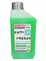 Антифриз ZALMER ZR3000 G11 -30С зеленый 1кг