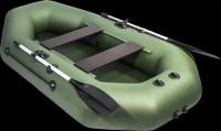 Надувная лодка ПВХ, аква-мастер 240, зеленый 4603725300071