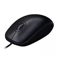 Мышь компьютерная Logitech M100 Dark/Grey 910-005006 проводная 1752796