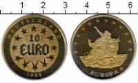 Клуб Нумизмат Монета 10 евро Германии 1998 года Латунь UNUSUAL