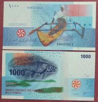 Банкнота Коморские острова 1000 франков 2005 год UNC