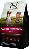 GINA CLASSIC GRAIN FREE ADULT DOG DUCK & TURKEY беззерновой для взрослых собак с уткой и индейкой (3 кг)