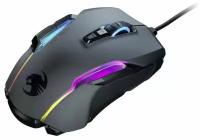 Мышь игровая с подсветкой проводная ROCCAT Kone AIMO Remastered черная