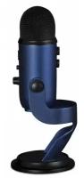 Микрофон проводной Blue Yeti, разъем: USB, синий