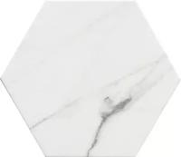 Керамогранит Serenissima Esagona Canalgrande 24x27.7 18-006-2 мрамор, под камень гладкая, глянцевая морозостойкая