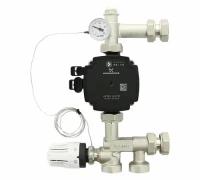 Насосно-смесительная группа SOLOMIX MINI 1" с насосом GRUNDFOS UPM3 AUTO 15-50 13 Uni-Fitt (474U1102)