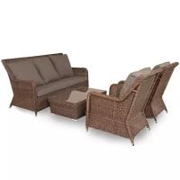 Комплект мебели 4SiS Гляссе GS3C2T-4-SET brown