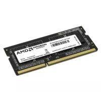 Модуль памяти SO-DIMM DDR3L 8Gb 1600MHz AMD R538G1601S2SL-U Radeon R5 Entertainment Series Black Non-ECC, CL11, 1.35V