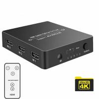 HDMI 4K переключатель-разветвитель 3 входа 2 выхода Pro-HD