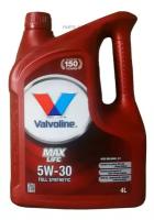 VALVOLINE 872368 Масло моторное синт. Valvoline MAXLIFE C3 5W30 (e4L)