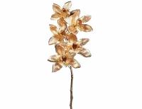 Искусственная ветка золотая орхидея, 60 см, Goodwill