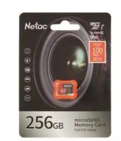 Карта памяти microSDXC 256Gb Netac Сlass 10 Uhs-i U3 P500 PRO (nt02p500pro-256g-s)