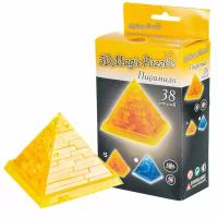 3D-Пазл головоломка Crystal Puzzle Египетская Пирамида Желтая