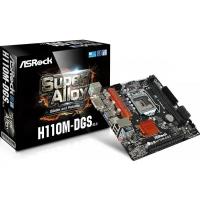 Материнская плата 1151 ASRock H110M-DGS R3.0