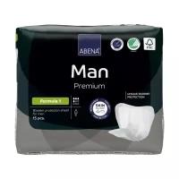 Abena Man Formula 1 / Абена Мен Формула 1 - урологические прокладки для мужчин, 15 шт