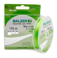 Плетёнка Balzer Iron Line PE 4x 150м 0.16мм 10.2кг Fluo Green