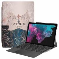 Чехол для Microsoft Surface Pro 4, 5, 6, 7 (French Flower)