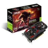 Видеокарта Asus PCI-E CERBERUS-GTX1050TI-O4G NVIDIA GeForce GTX 1050TI 4096Mb 128 GDDR5 1366/7008 DVIx1 HDMIx1 DPx1 HDCP Ret