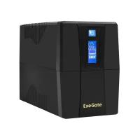 Exegate EX292771RUS ИБП ExeGate Power Smart ULB-650.LCD.AVR.4C13 650VA/360W, LCD, AVR, 4*C13, Black