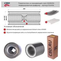 Пламегаситель 12029057d перфорированный диффузор Cbd PLIN156