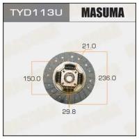 Диск сцепления Masuma 2361502129.8 (1/10) MASUMA TYD113U