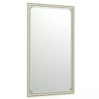Зеркало 121С белая косичка, ШхВ 55х95 см., зеркала для офиса, прихожих и ванных комнат, горизонтальное или вертикальное крепление