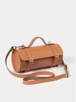 Сумка кожаная Cambridge Satchel The Bowls Bag (Parquet Celtic Grain)