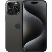 Apple iPhone 15 Pro Max 1TB Dual: nano SIM + eSim titanium black (титановый чёрный)