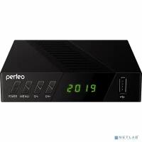 Perfeo Цифровые ТВ приставки Perfeo Perfeo DVB-T2/C приставка "STREAM-2" для цифр.TV, Wi-Fi, IPTV, HDMI, 2 USB, DolbyDigital, пульт ДУ PF_A4488