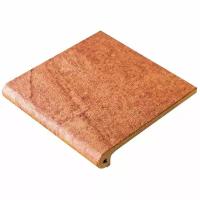 Ступень Gres Aragon Peldano Redondo Jasper Marron 33x33 см (1 шт.)