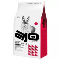 AJO Dog Maxi Adult Сухой полнорационный корм с гречкой для взрослых собак крупных пород 12кг