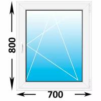 Пластиковое окно Veka WHS одностворчатое 700x800 (ширина Х высота) (700Х800)