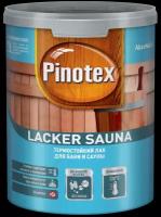 Лак для саун на водной основе Pinotex LS 20 цвет прозрачный полуматовый 1 л